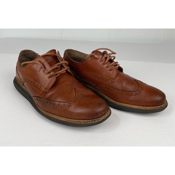 Cole Haan Original Men size 9.5 M Grand Shortwing Oxford Leather Shoes Woodbury. main image 6